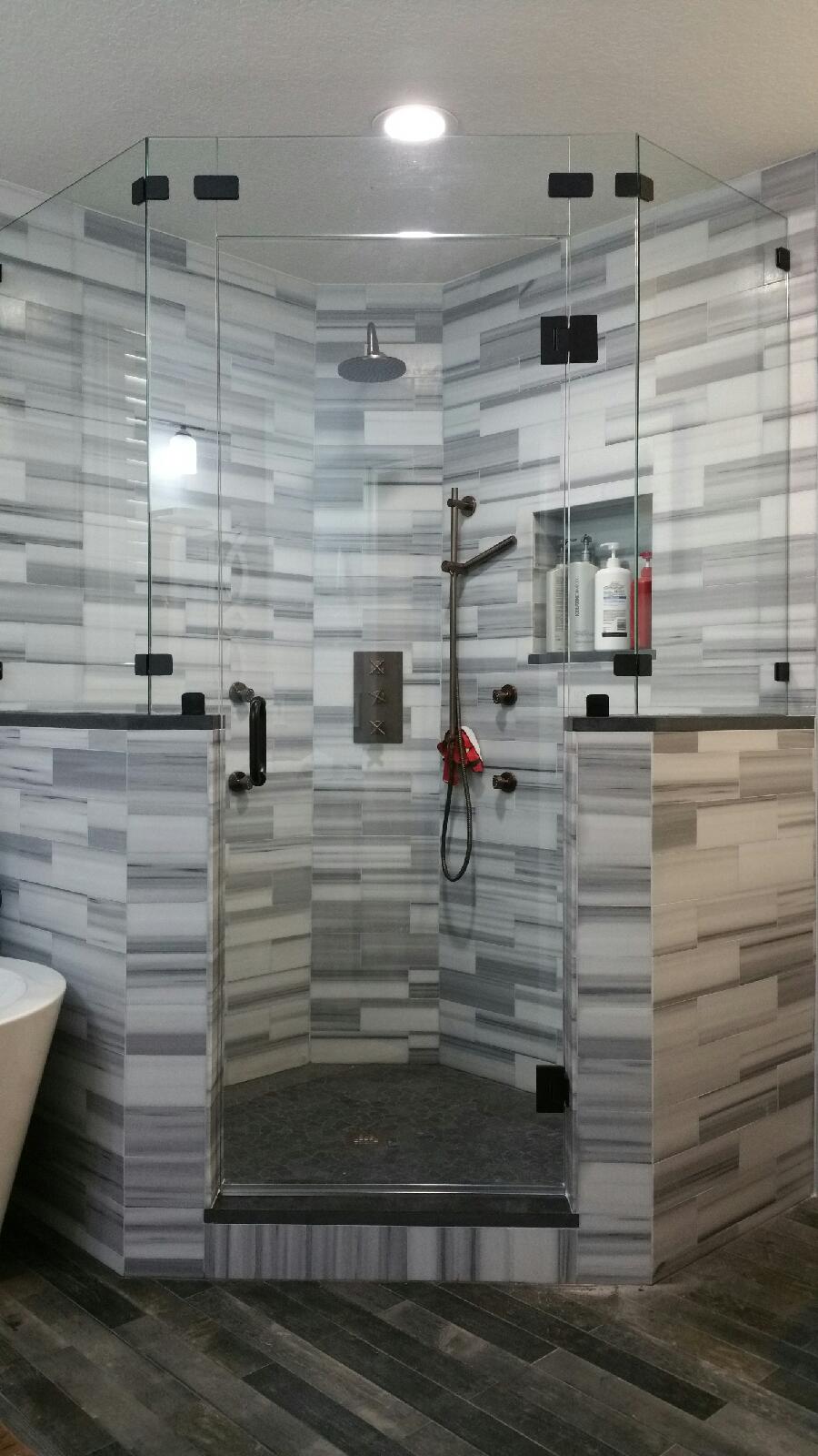 glass shower door