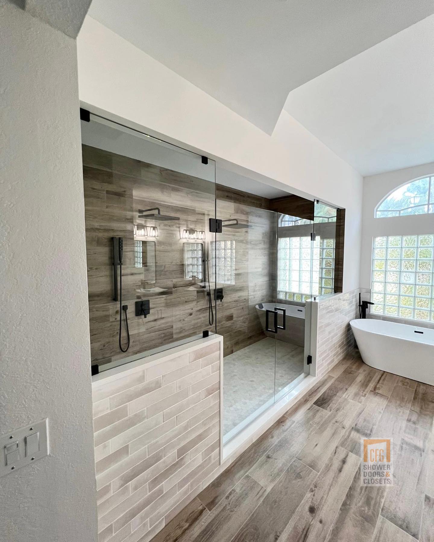 glass shower enclosures